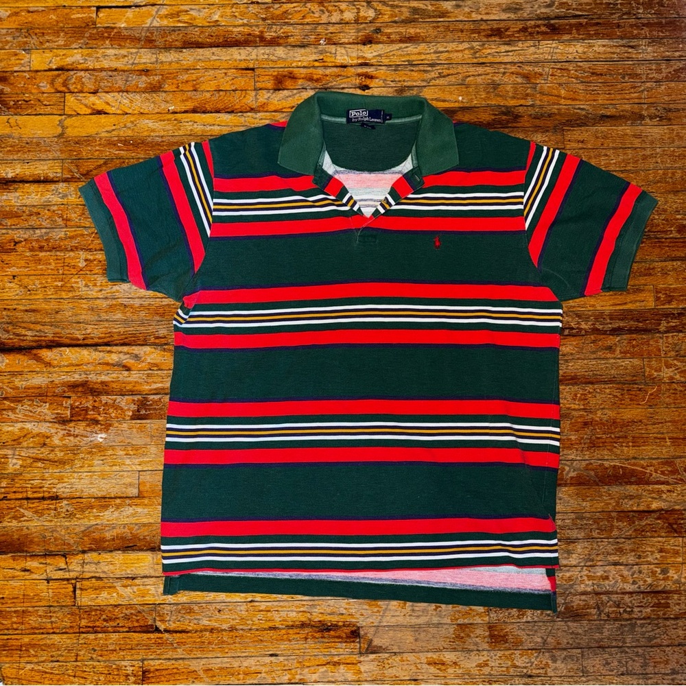 Striped Polo Shirt